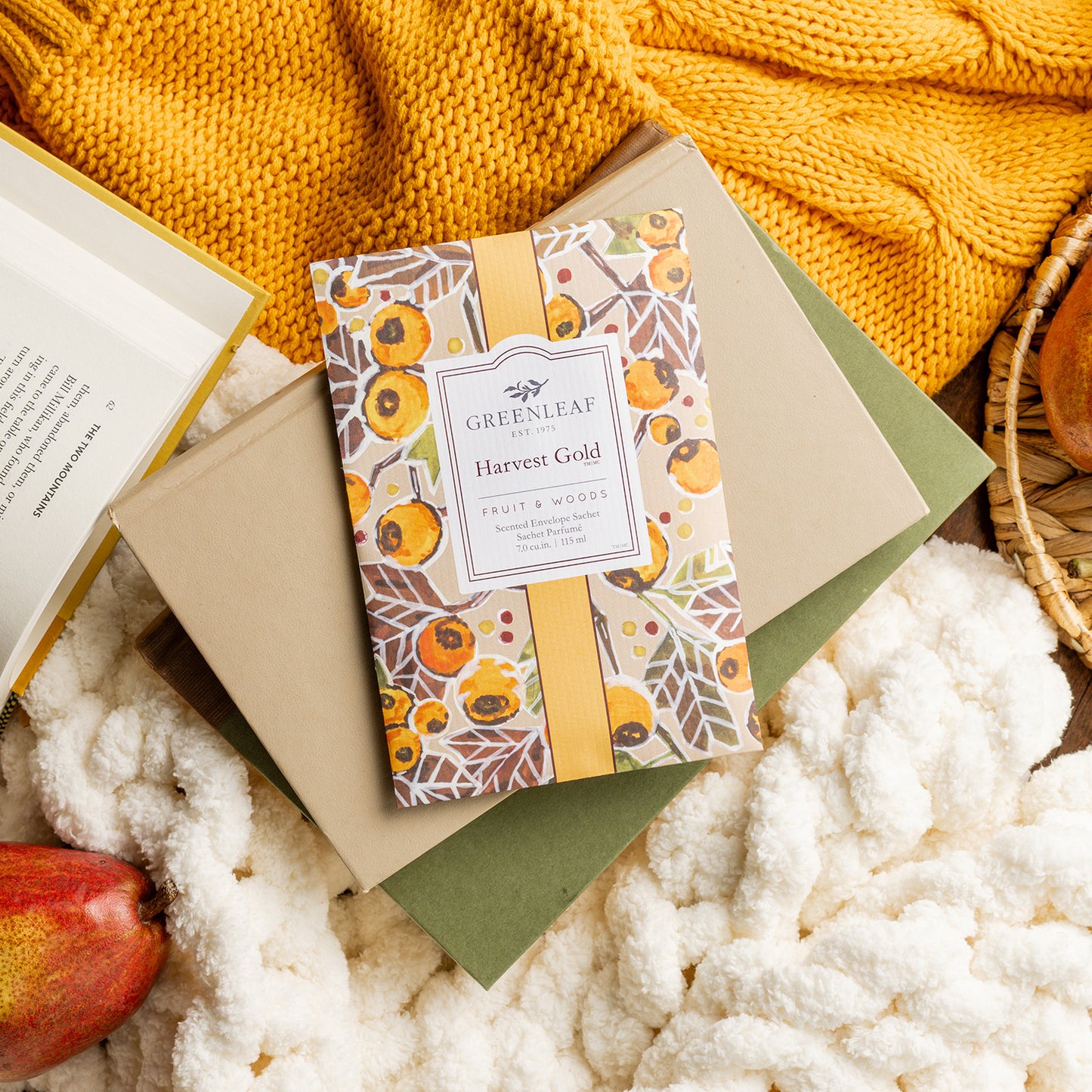 Greenleaf Harvest Gold - Duft Sachets large 115 ml - NEU -