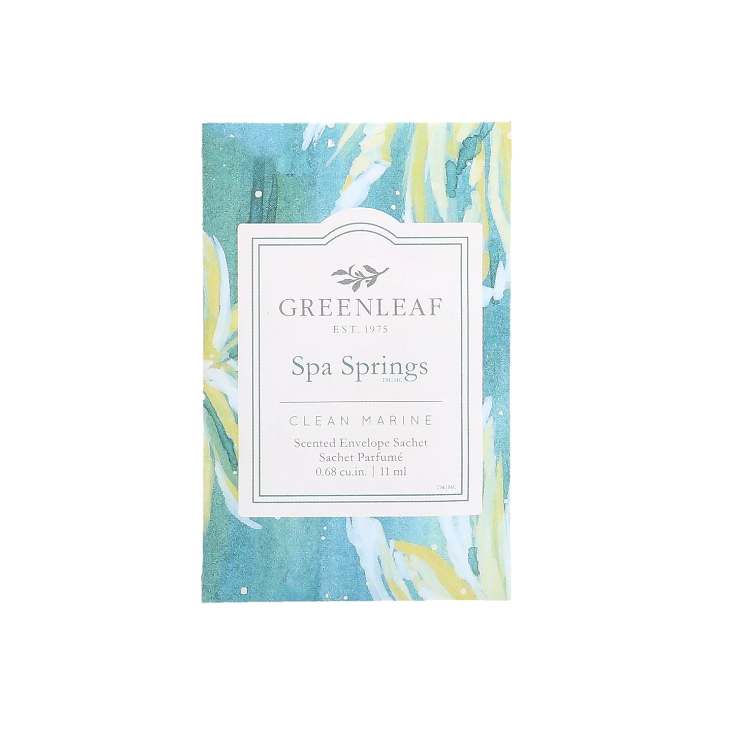 Greenleaf Spa Springs Duft Sachets klein 11 ml