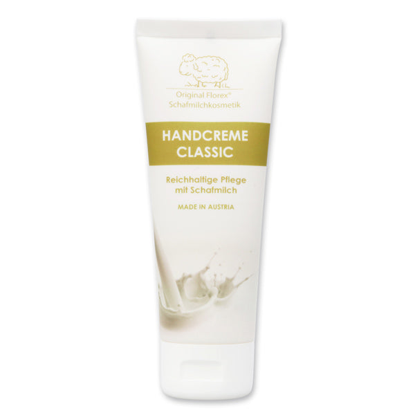 Handcreme mit biologischer Schafmilch 75ml, Classic 1 Körperpflege Handcreme bei Zeit für mich...