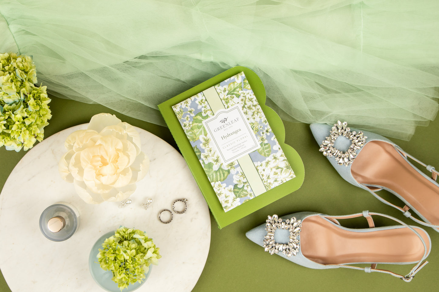 Greenleaf Hydrangea - Duft Sachets 115 ml "NEU" 2 Greenleaf Raumduft bei Zeit für mich...