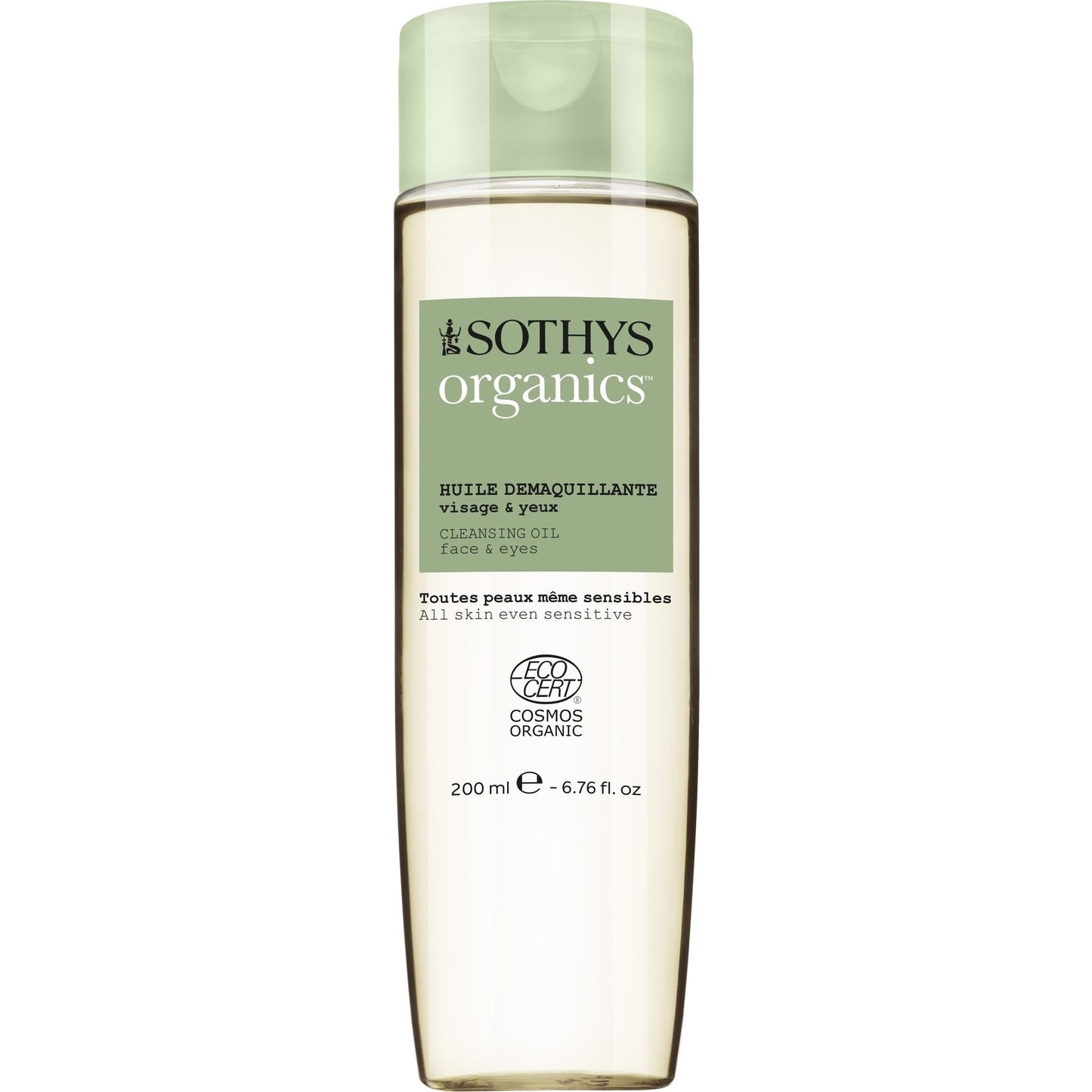 Organics Reinigungsöl Gesicht und Augen 200 ml