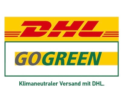Wir versenden mit DHL GoGreen