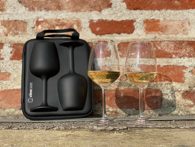 Viinocase mit zwei stilvollen Weingläsern 4 Lifestyle Geschenkideen, Lifestyle bei Zeit für mich...