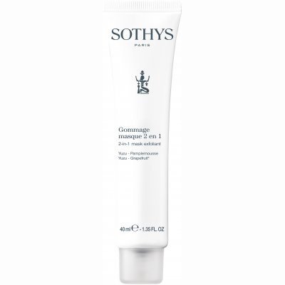 2-in-1 Peeling Maske 40 ml mit Yuzu & Grapefruit 1 SOTHYS Basispflege, Gesichtspflege bei Zeit für mich...