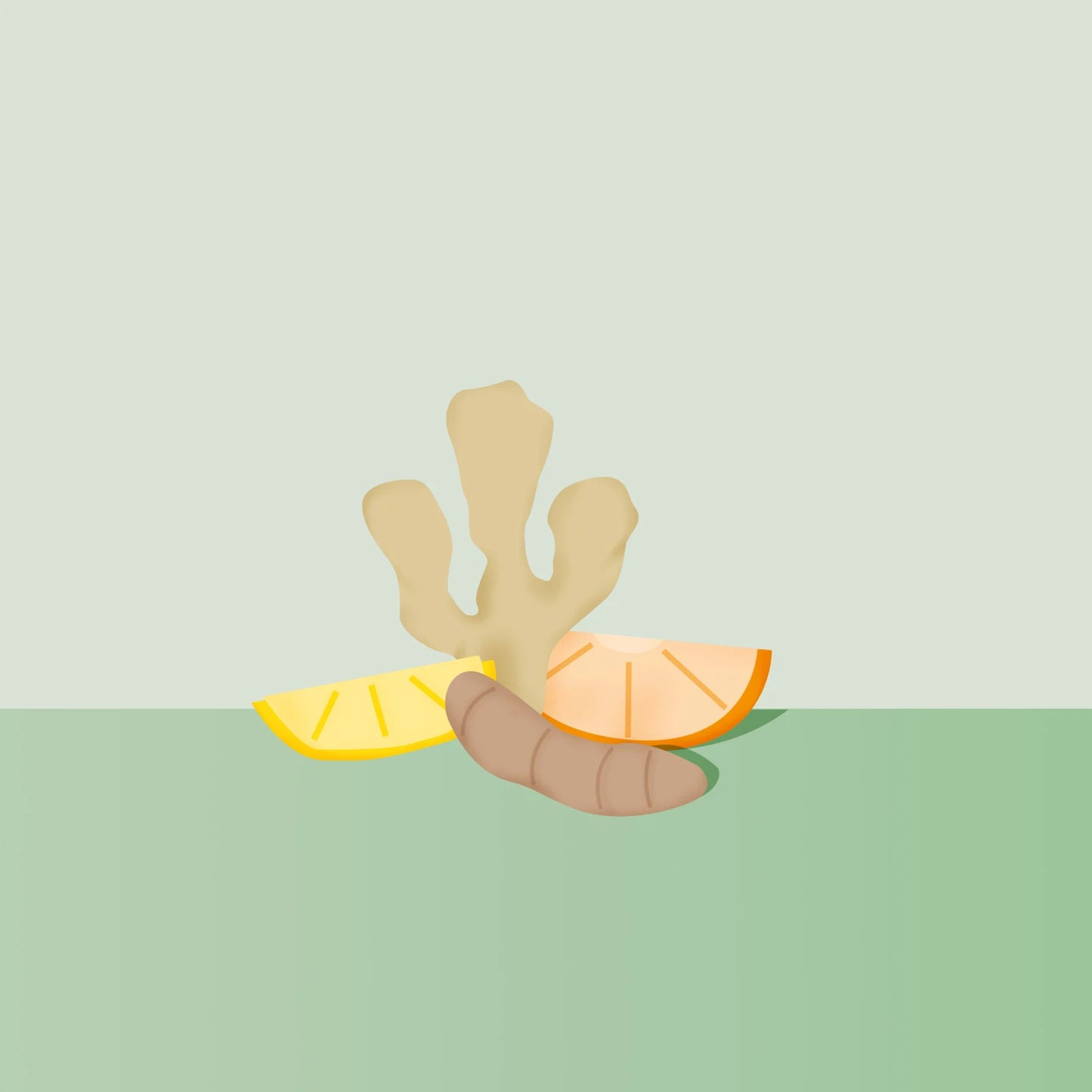 rohstoff ORANGE + INGWER + KURKUMA + ZITRONE Inhalt 0,06 l 3 Vitalität rohstoff bei Zeit für mich...