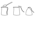 10 Premium Teefilter im Mäppchen 2 Teemischung Tateetata bei Zeit für mich...