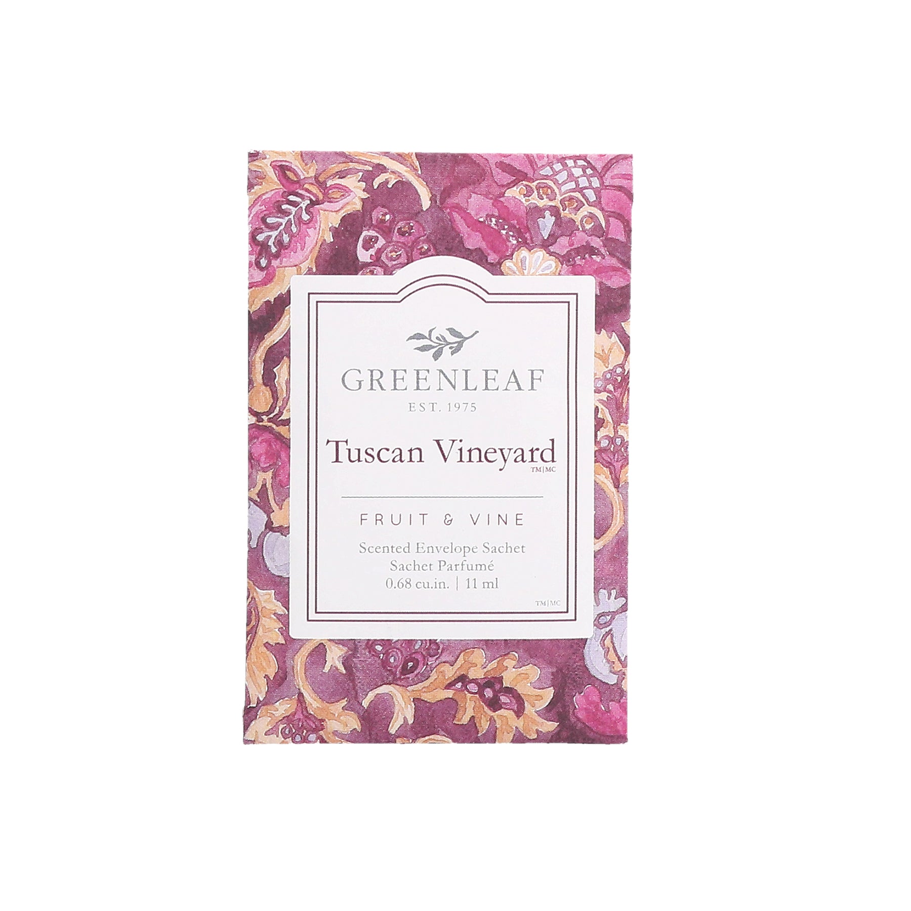 Greenleaf Tuscan Vineyard  - Duft Sachets small 11 ml