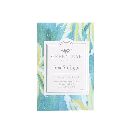 Greenleaf Spa Springs Duft Sachets klein 11 ml