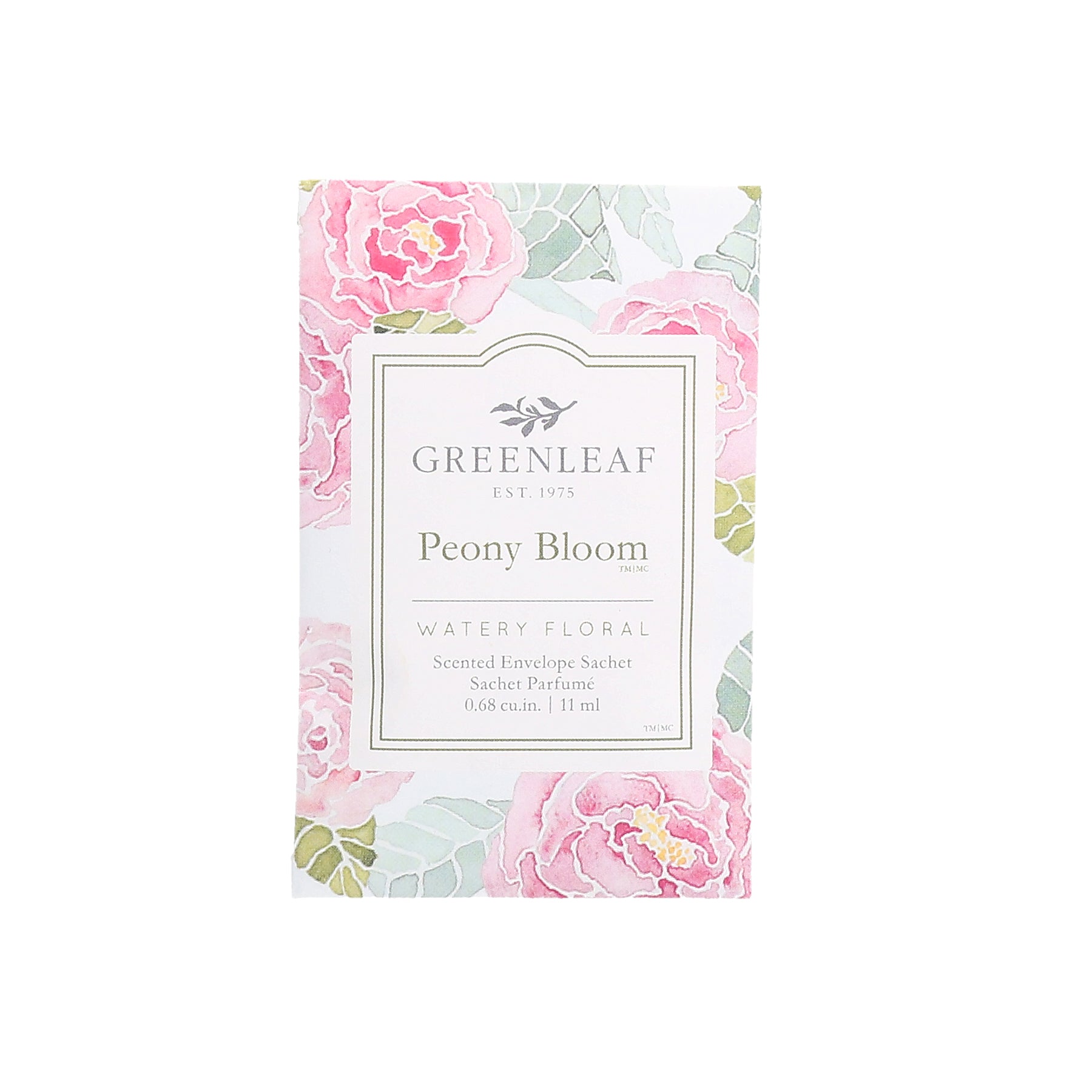 Greenleaf Peony Bloom- Duft Sachets small 11 ml