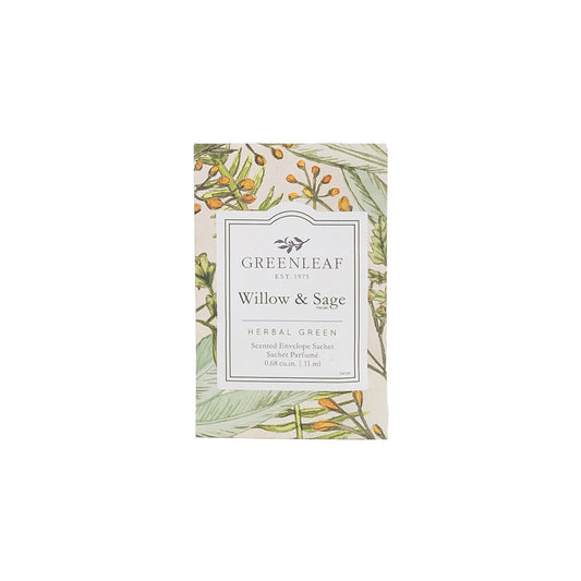 Greenleaf  Willow & Sage - Duft Sachets 11 ml  KLEIN