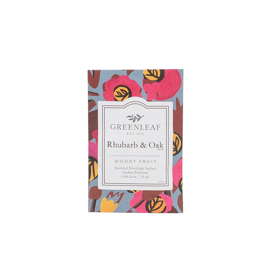 Greenleaf  Rhubarb & Oak - Duft Sachets small