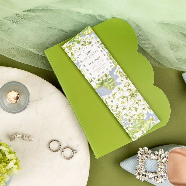 Hydrangea (Hortensie) ist ein Relaunch - der zarte Duft der Hortensie war schon in den Anfangszeiten von Greenleaf sehr beliebt.