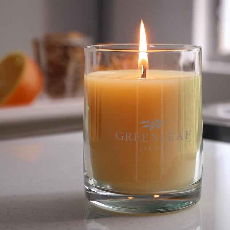 Greenleaf  Orange & Honey - Kerze