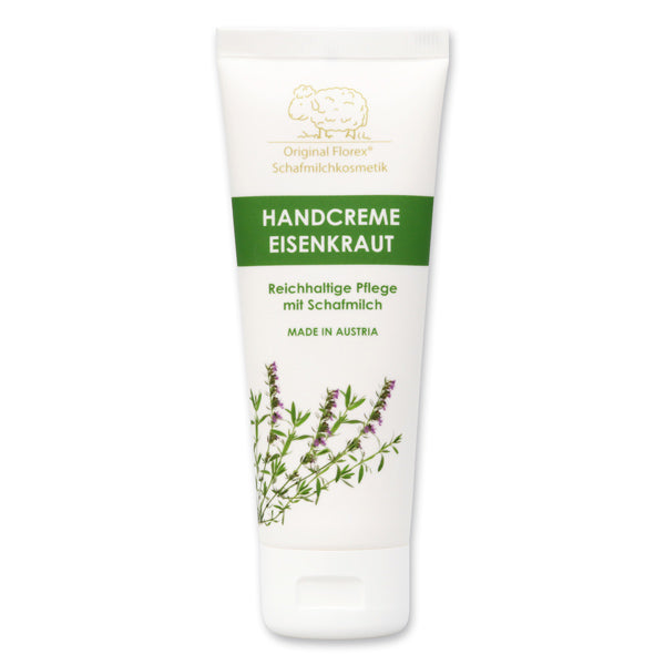 Handcreme mit biologischer Schafmilch 75ml, Eisenkraut 1 Körperpflege Handcreme bei Zeit für mich...