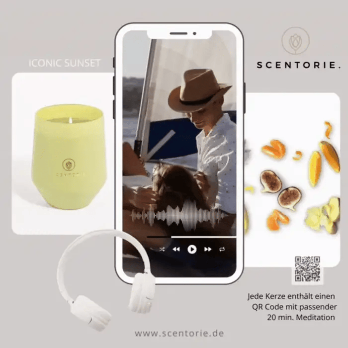 ICONIC SUNSET MEDITATION: Segelturn beim Sonnenuntergang 4 Vitalität Geschenkideen, Raumduft, Scentorie bei Zeit für mich...