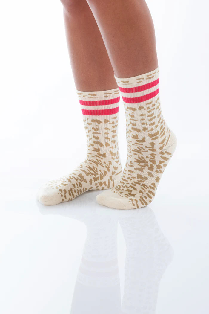 Dailysocks AMANDA 1.0 - latte/pink