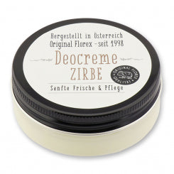 Deocreme 40ml, Zirbe " Aus Liebe zur Tradition"