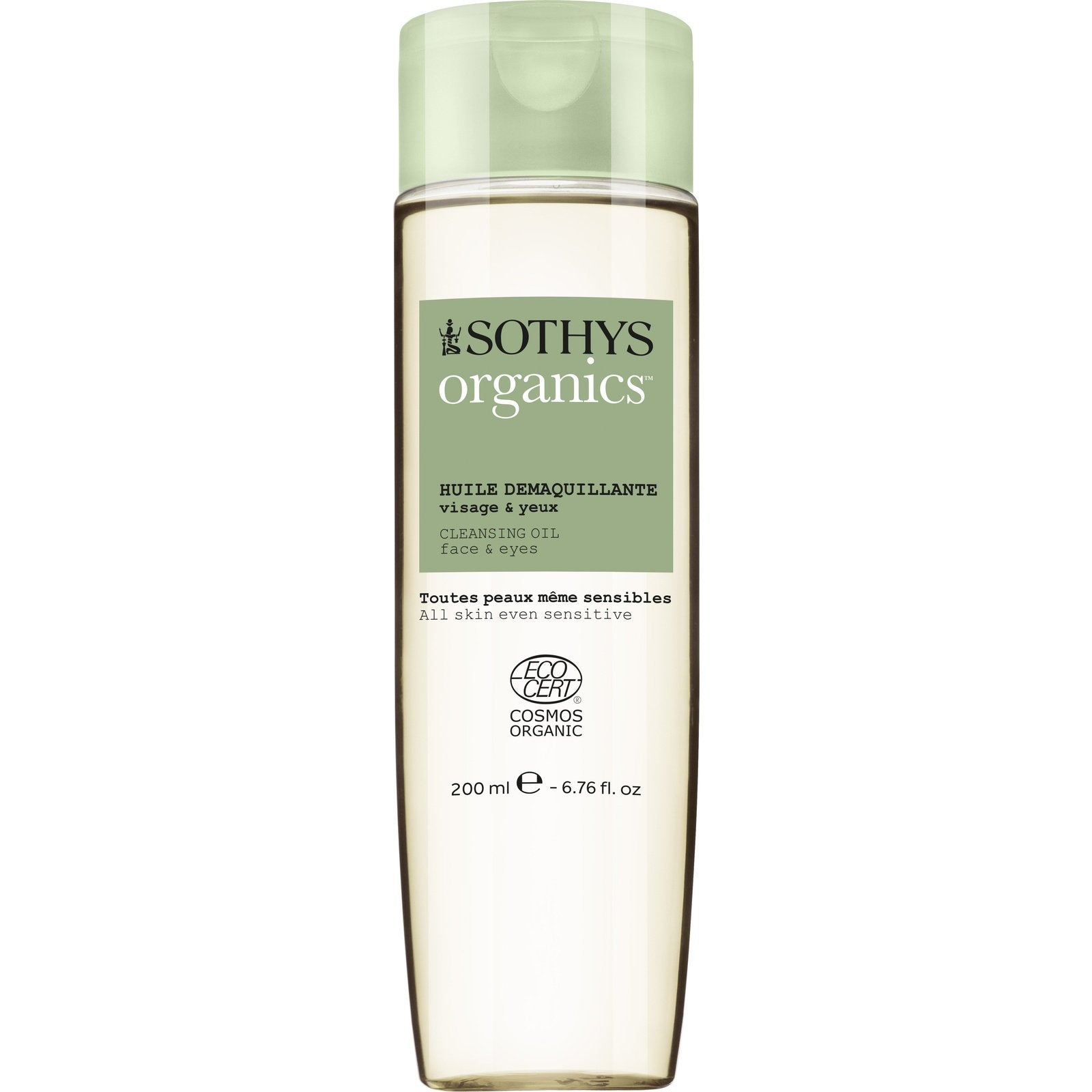 Organics Reinigungsöl Gesicht und Augen 200 ml 1 SOTHYS Organics bei Zeit für mich...