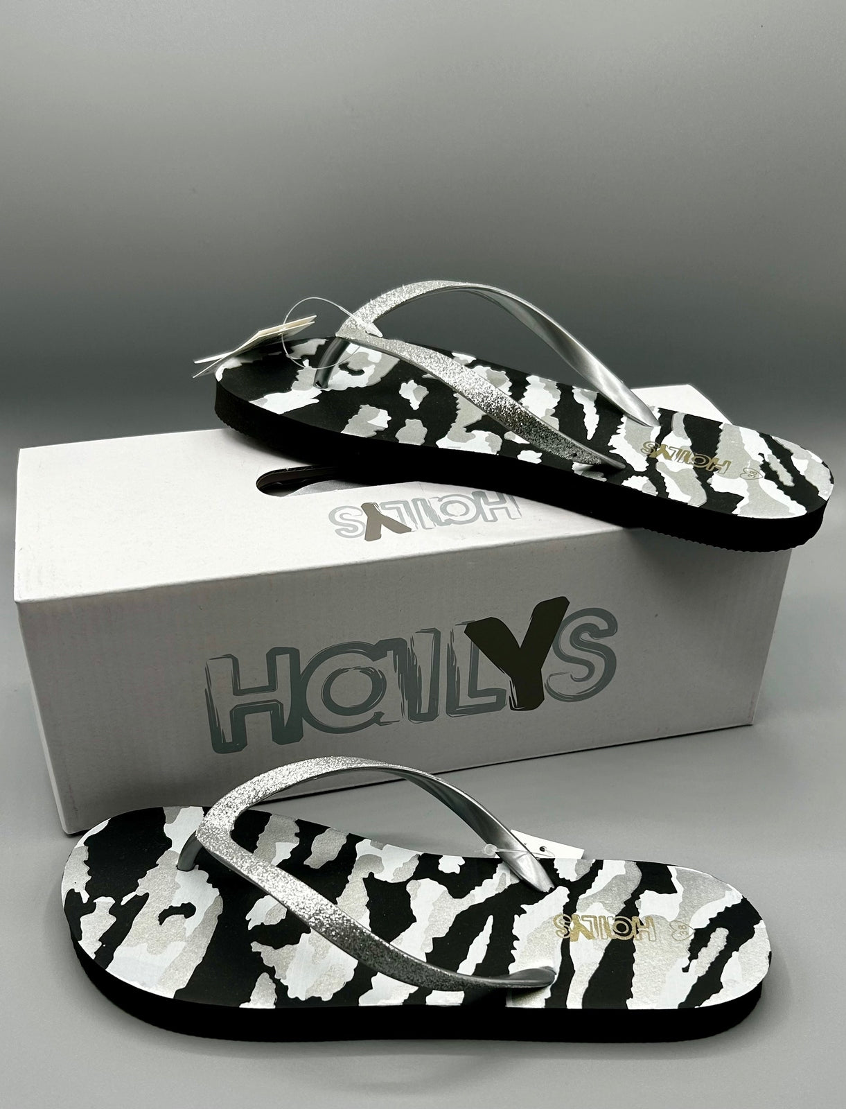 HAILYS Flip Flop Black Zebra 2 Accessoires Accessoires bei Zeit für mich...