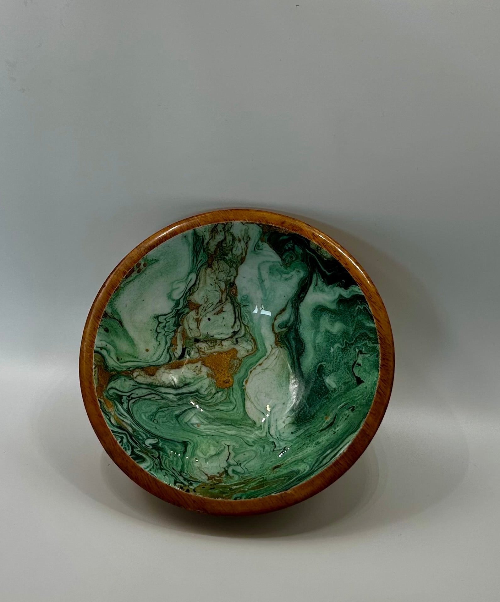 byRoom Schüssel Marble aus Mangoholz 18cm