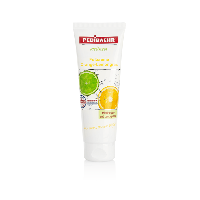 Fußcreme Orange- Lemongras 125 ml 2 Körperpflege Deocreme bei Zeit für mich...