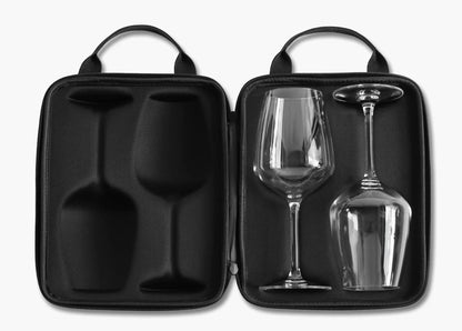 Viinocase mit zwei stilvollen Weingläsern 2 Lifestyle Geschenkideen, Lifestyle bei Zeit für mich...