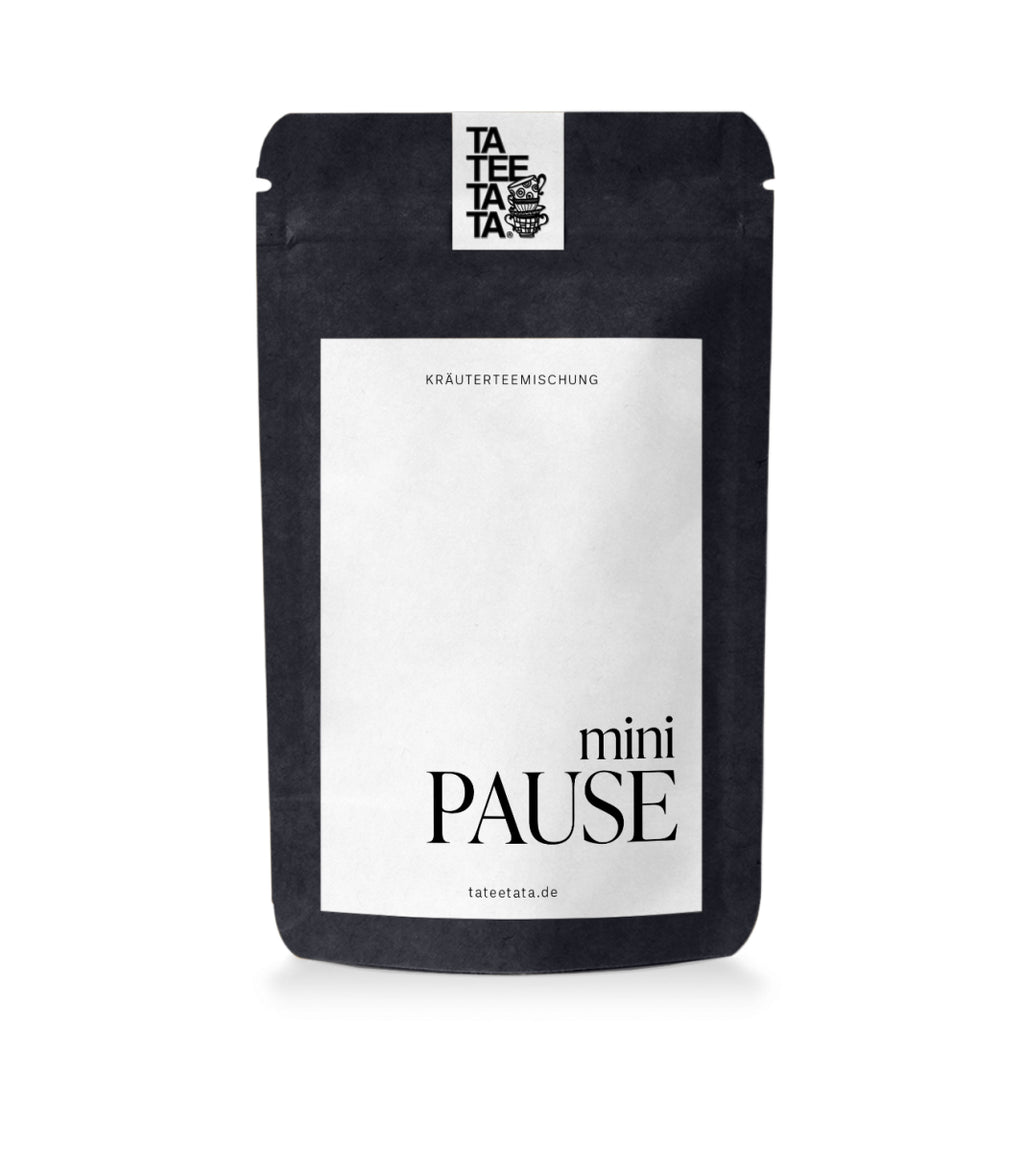 TaTeeTaTa "Mini Pause" Kräuterteemischung, Lavendel Melisse Geschmack, Zeit für mich.. 1 Teemischung Tateetata bei Zeit für mich...