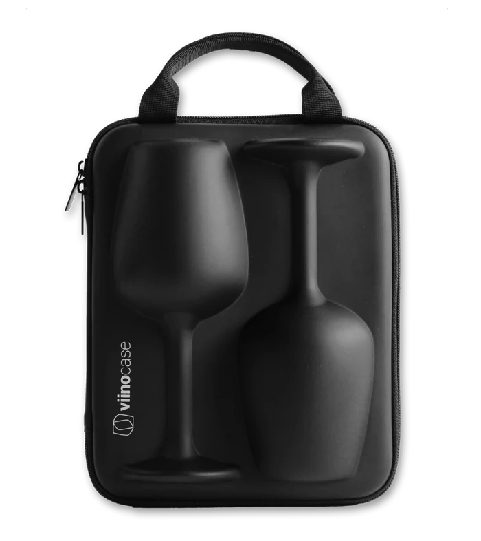 Viinocase mit zwei stilvollen Weingläsern 1 Lifestyle Geschenkideen, Lifestyle bei Zeit für mich...