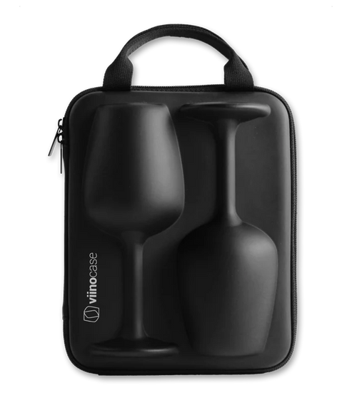 Viinocase mit zwei stilvollen Weingläsern 1 Lifestyle Geschenkideen, Lifestyle bei Zeit für mich...