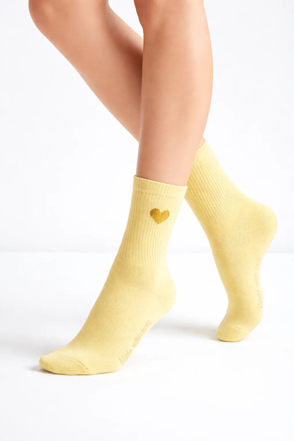 Dailysocks HIÄRTKEN 1.0 - zartgelb